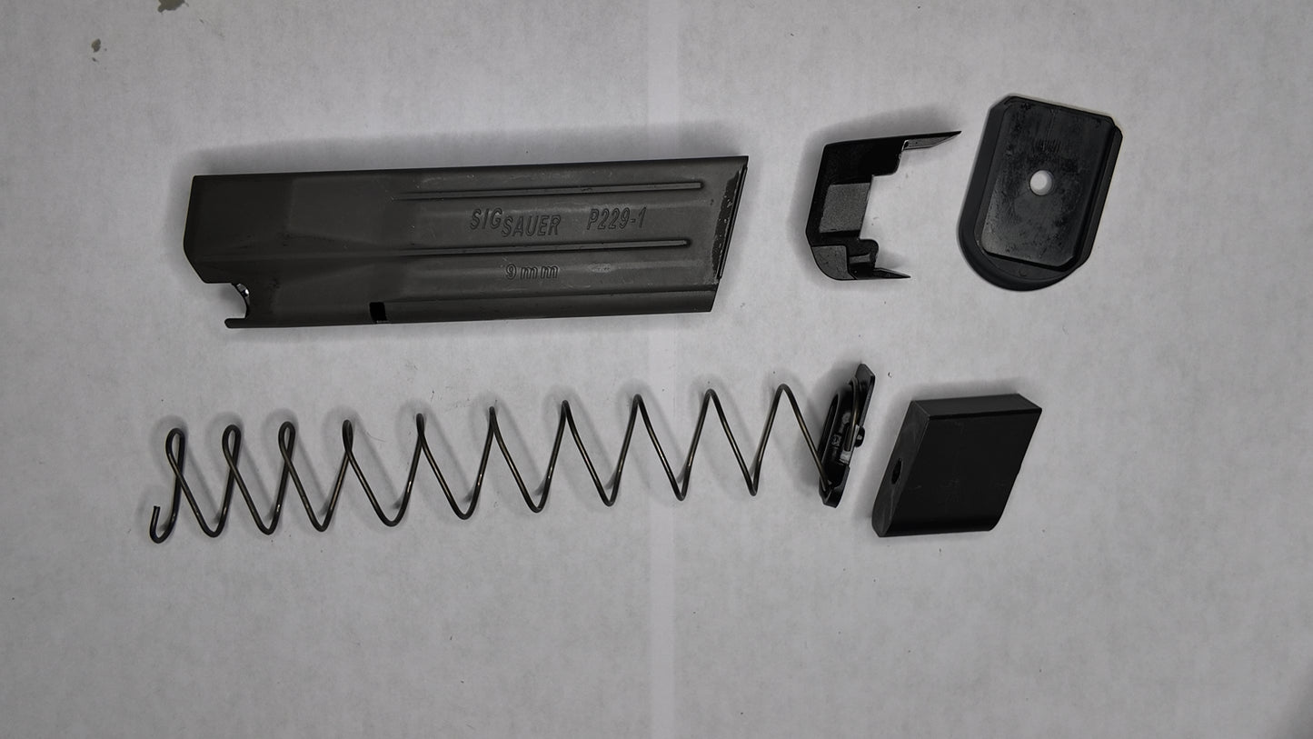 10rd Mag Limiter for Sig P229 9mm 15rd Magazines