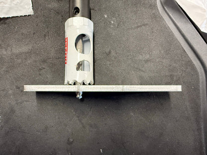 Drill Guide/Template and Cleat Backers for Seadoo Retractable Cleats