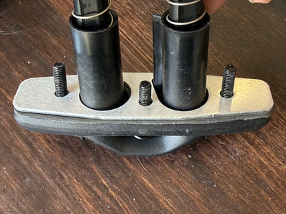 Drill Guide/Template and Cleat Backers for Seadoo Retractable Cleats