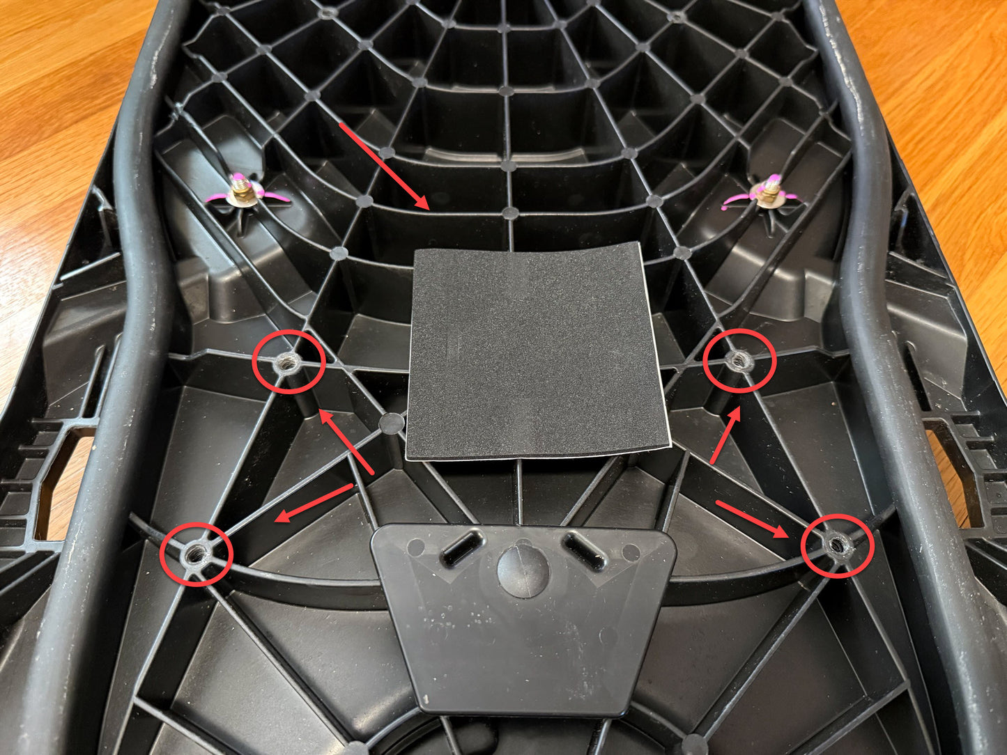 2nd Battery Bracket for Seadoo Fishpro Sport, ST3 Hull