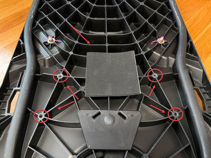 2nd Battery Bracket for Seadoo Fishpro Sport, ST3 Hull